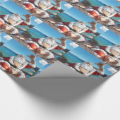 Sinterklaas op Hawaï Cadeaupapier (Hoek)