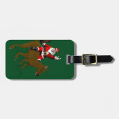 Sinterklaas op Kangaroo Bagagelabel (Voorkant horizontaal)