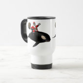 Sinterklaas op Orca Reisbeker (Voorkant links)