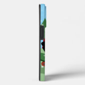 Sinterklaas op skateboard Case-Mate iPhone case (Achterkant / Rechts)