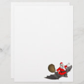 Sinterklaas op vliegende biet (Voorkant / Achterkant)