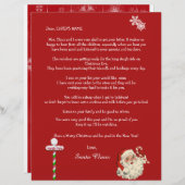 Sinterklaas' persoonlijke brief aan uw kind Noordp (Voorkant / Achterkant)