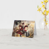 Sinterklaas Piraat Kaart (Gele Bloem)