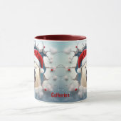 Sinterklaas Polar Beer Sneeuwwand Mok (Midden)