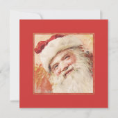 Sinterklaas Retro Kerst Kaarten (Voorkant)