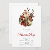  Sinterklaas Rijden Een Rendier Kaart (Voorkant / Achterkant)