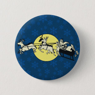 Sinterklaas Ronde Button 5,7 Cm