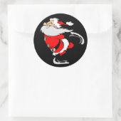 Sinterklaas Ronde Sticker (Tas)