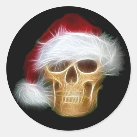Sinterklaas Ronde Sticker (Voorkant)