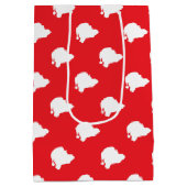 Sinterklaas rood medium cadeauzakje (Achterkant)