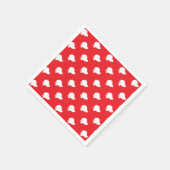 Sinterklaas rood servet (Hoek)