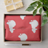 Sinterklaas rood tissuepapier (Geschenk)