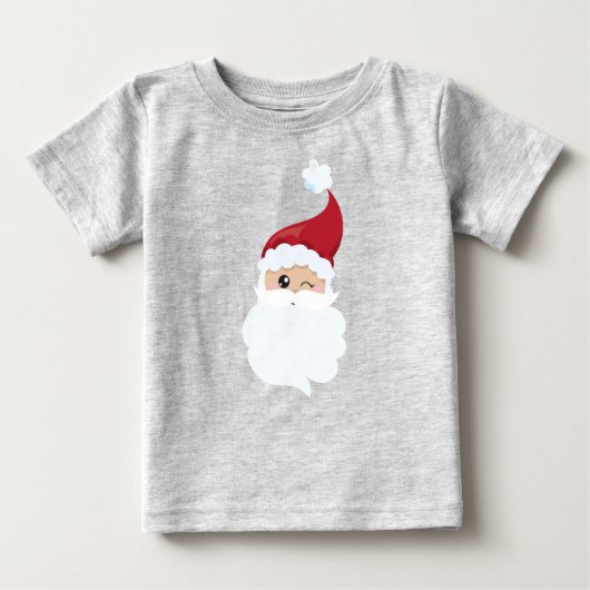 Sinterklaas, Santa Hat, Winking Santa, Kerstmis (Voorkant)