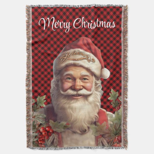 Sinterklaas Sinterklaas Kerstmis Deken (Voorkant Verticaal)