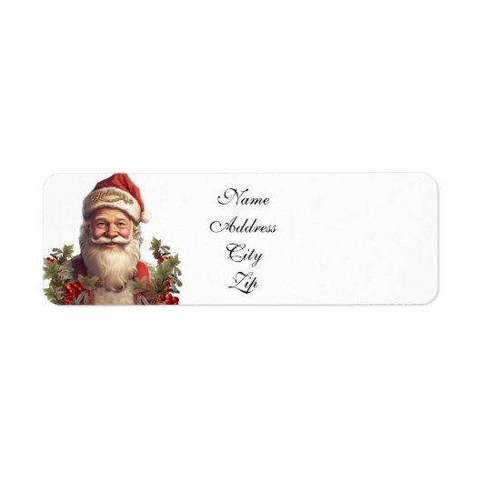 Sinterklaas Sinterklaas Kerstmis Etiket (Voorkant)