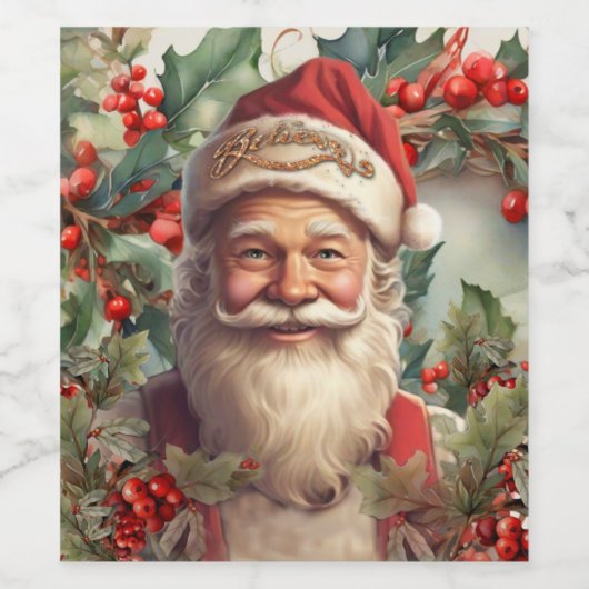 Sinterklaas Sinterklaas Wijn Etiket (Enkel label)