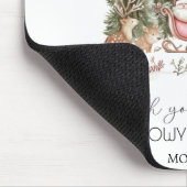 Sinterklaas, Sleigh, Cadeaus Forest Christmas Muismat (Hoek)