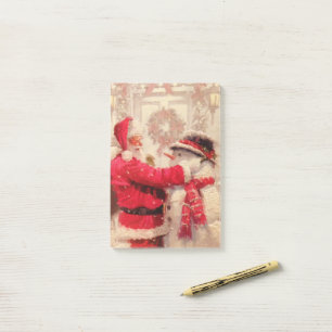 Sinterklaas Sneeuwman Kerstfeest Post-it® Notes