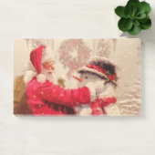 Sinterklaas Sneeuwman Kerstfeest Post-it® Notes (Kantoor)