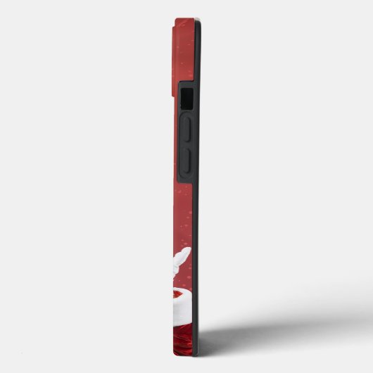 Sinterklaas, Snowflakes, rood Case-Mate iPhone Case (Achterkant / Links)