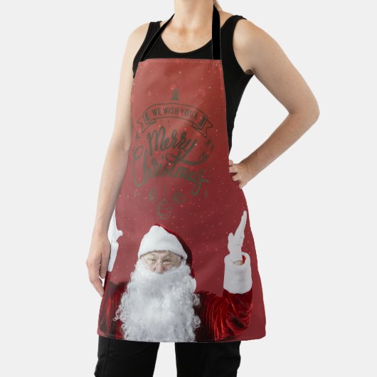 Sinterklaas, Snowflakes, rood Schort (Insitu)