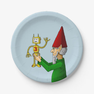 Sinterklaas' speelgoedmaker presenteert de nieuwe papieren bordje