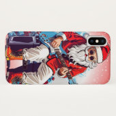 Sinterklaas speelt gitaar Case-Mate iPhone case (Achterkant (horizontaal))
