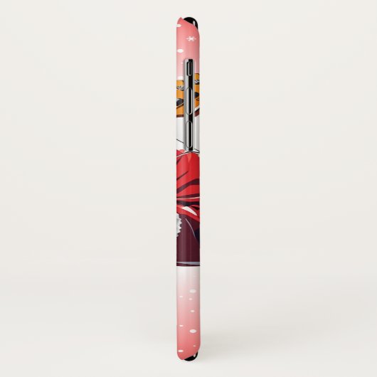 Sinterklaas speelt gitaar Case-Mate iPhone case (Achterkant/links)