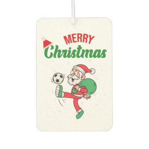 Sinterklaas Spelen Voetbal Grappige Kerstmis Luchtverfrisser