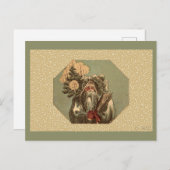  Sinterklaas St. Nicholas Feestdagenkaart (Voorkant / Achterkant)