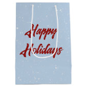 Sinterklaas Trump met rode geschenkzak Medium Cadeauzakje (Achterkant)