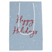 Sinterklaas Trump met rode geschenkzak Medium Gift Cadeauzakje (Achterkant)