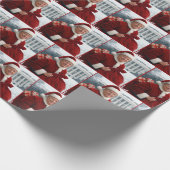 Sinterklaas Trump voor het Witte Huis Cadeaupapier (Hoek)