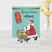 Sinterklaas uit de Feestdagen Kaart (Gele Bloem)