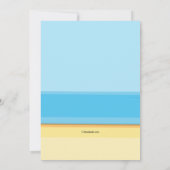 Sinterklaas van de Beach Moving Announcement Aankondiging (Achterkant)