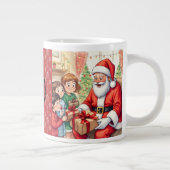 Sinterklaas verspreidt kerstvreugde extra grote beker (Rechts)