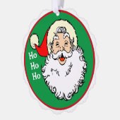 Sinterklaas Voeg namen toe Schattige Kerstmis Ornament Kaart (Links)