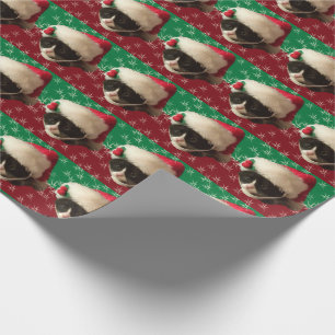 Sinterklaas voor het oppakken van kerstkaarten cadeaupapier