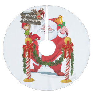 Sinterklaas voor prettige kerstbomen kerstboom rok