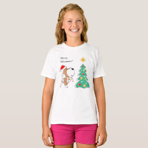 Sinterklaas voor prettige kerstbomen t-shirt