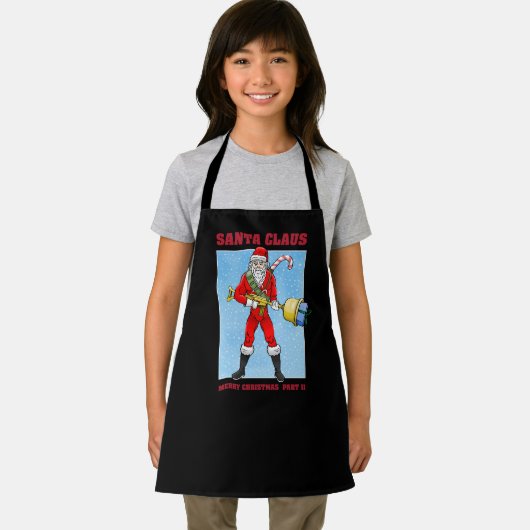 Sinterklaas Vrolijk Kerstfeest Deel 2 Schort (Insitu)