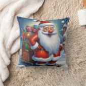 Sinterklaas Vrolijk Kerstfeest Gelukkig Nieuwjaar Kussen (Deken)