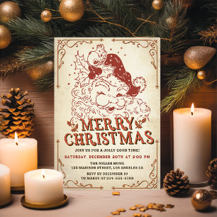 Sinterklaas Vrolijk Kerstfeest Kaart