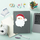 Sinterklaas, Winking Santa, Santa Hat, Kerstmis Sticker (iPad Cover)
