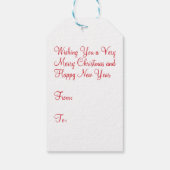  Sinterklaasbuste Cadeaulabel (Achterkant)