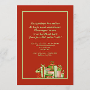 Sinterklaasfeest Uitnodiging