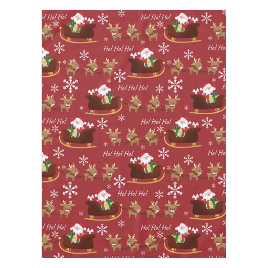 Sinterklare patroon tafelkleed (Voorkant)