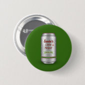 Sinterkletsnuitje Ronde Button 5,7 Cm (Voorkant /achterkant)