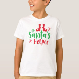 Sinterkletter, Elf Shoes, Snowflakes, Kerstmis T-shirt