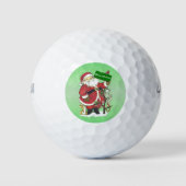 Sinterklusjes voor gezelschapsdieren kerst golfballen (Voorkant)